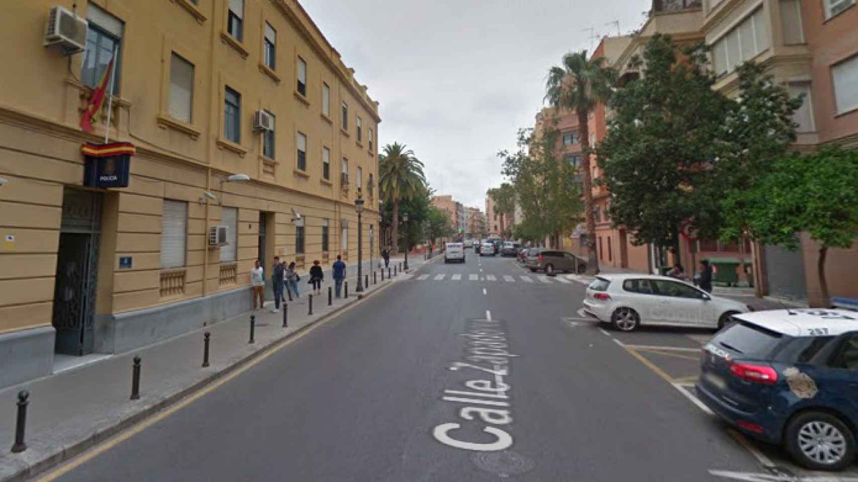 Complejo Policial de Zapadores de Valencia donde se produjo la brutal agresión a una funcionaria de CNP.