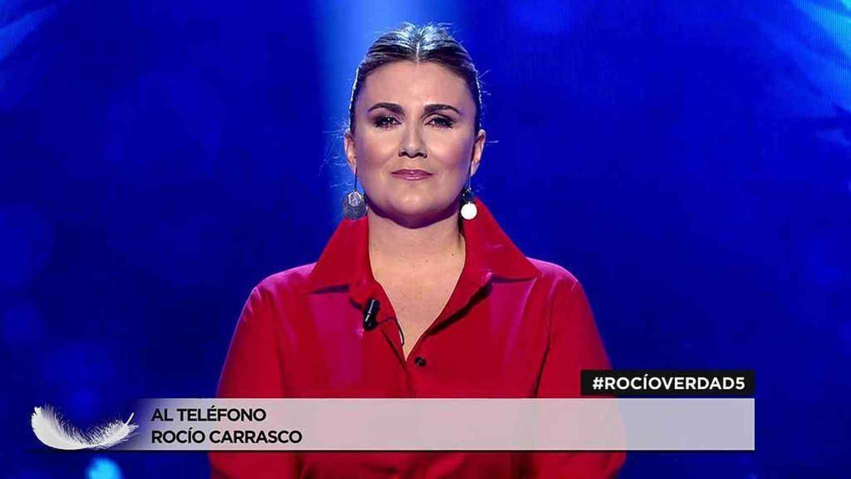 Rocío Carrasco para la emisión de su serie y acudirá al plató el próximo miércoles