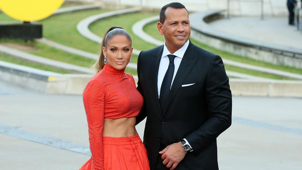 Jennifer Lopez y Alex Rodriguez en una imagen de archivo.