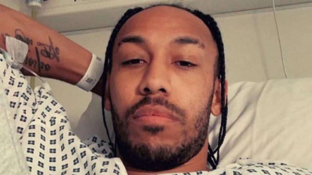 Aubameyang, ingresado con malaria