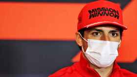 Carlos Sainz en el Gran Premio de Imola