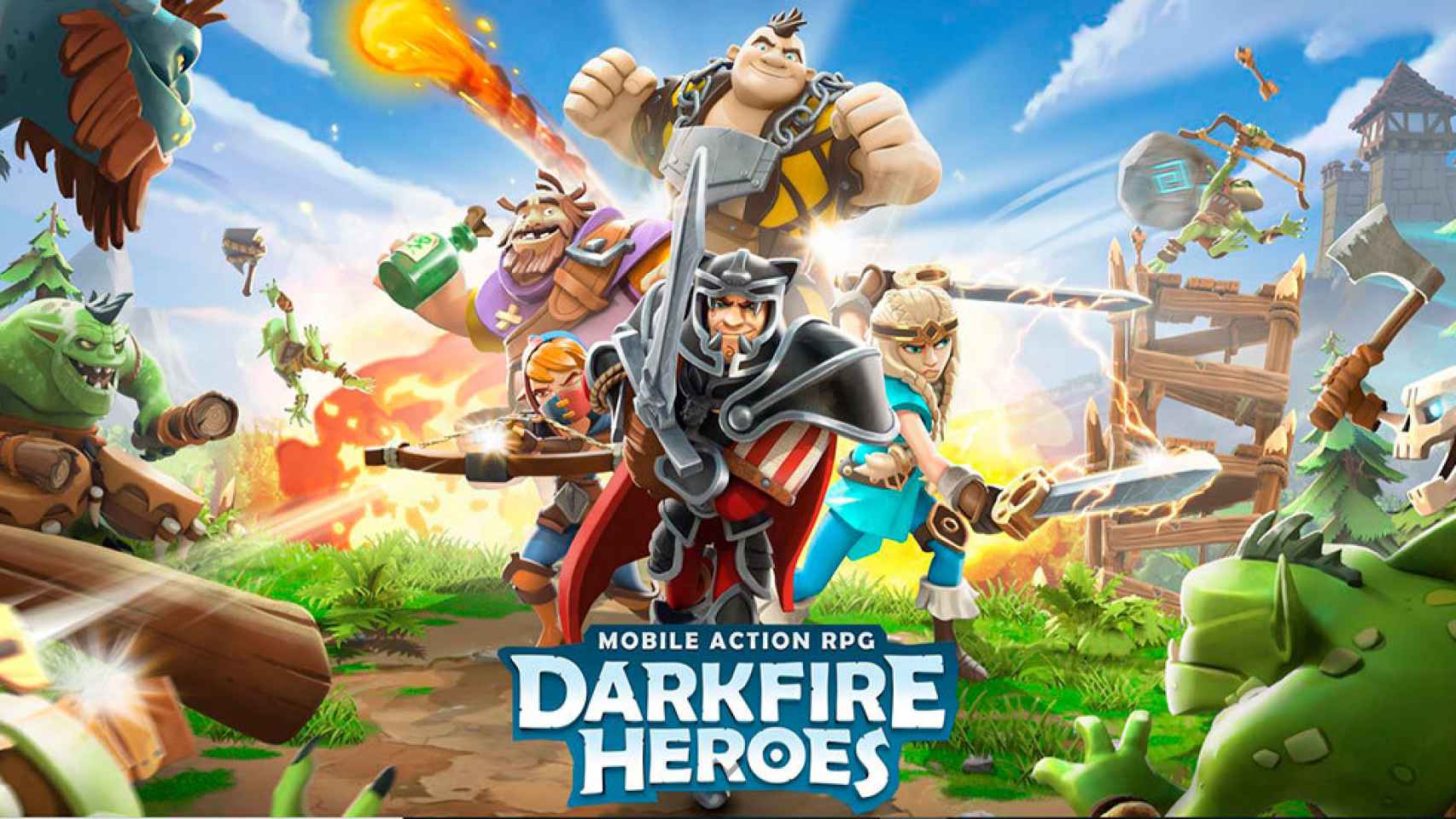 Llega lo nuevo de Rovio: Darkfire Heroes, un RPG de acción con combate automático