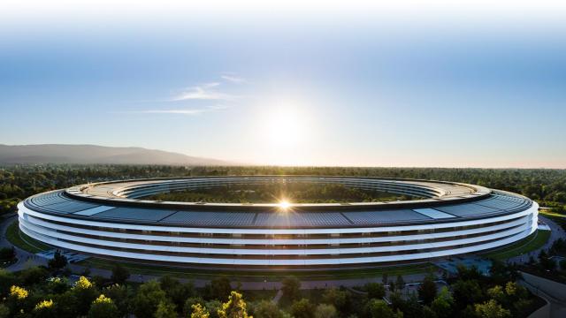 Apple Park, sede de la compañía.