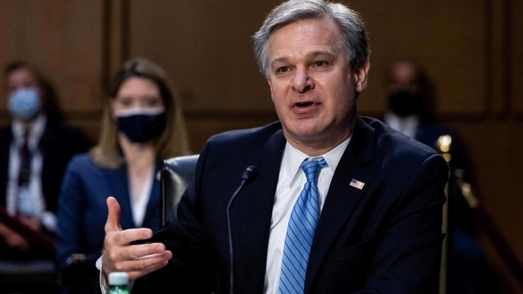 Christopher Wray, director del FBI.