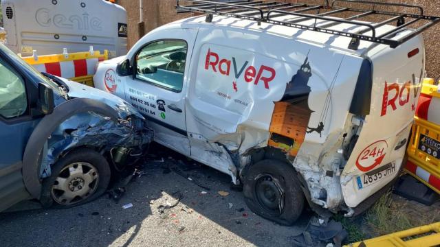 Una persecución policial se salda con dos detenidos y un accidente en A Coruña