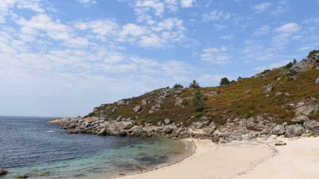 Playa en Cabo Udra (Bueu)