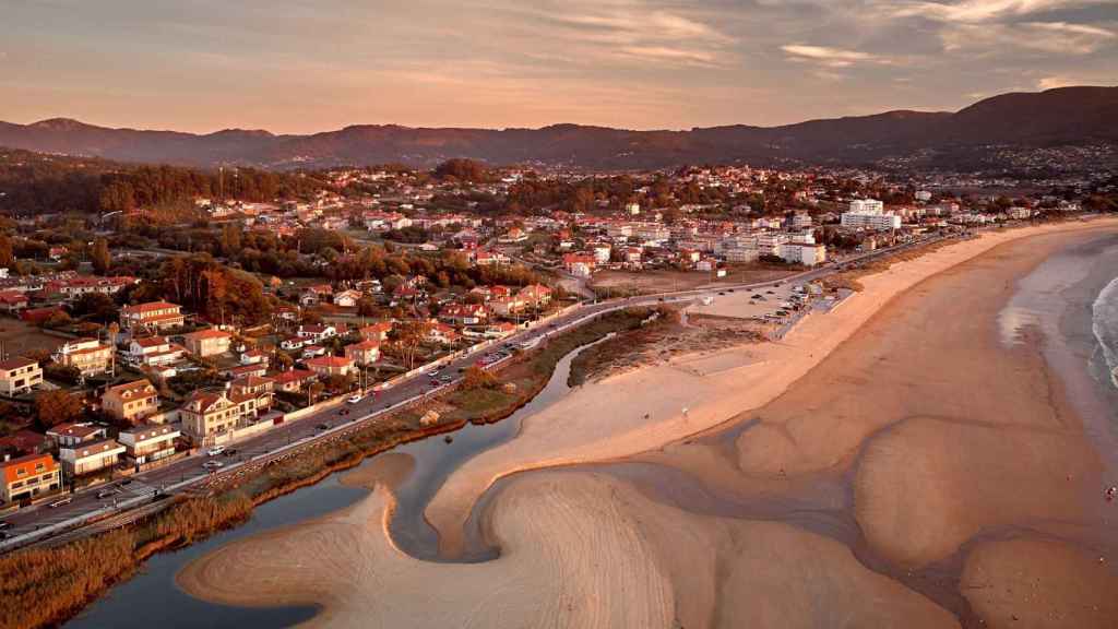 Playa América, en Nigrán.