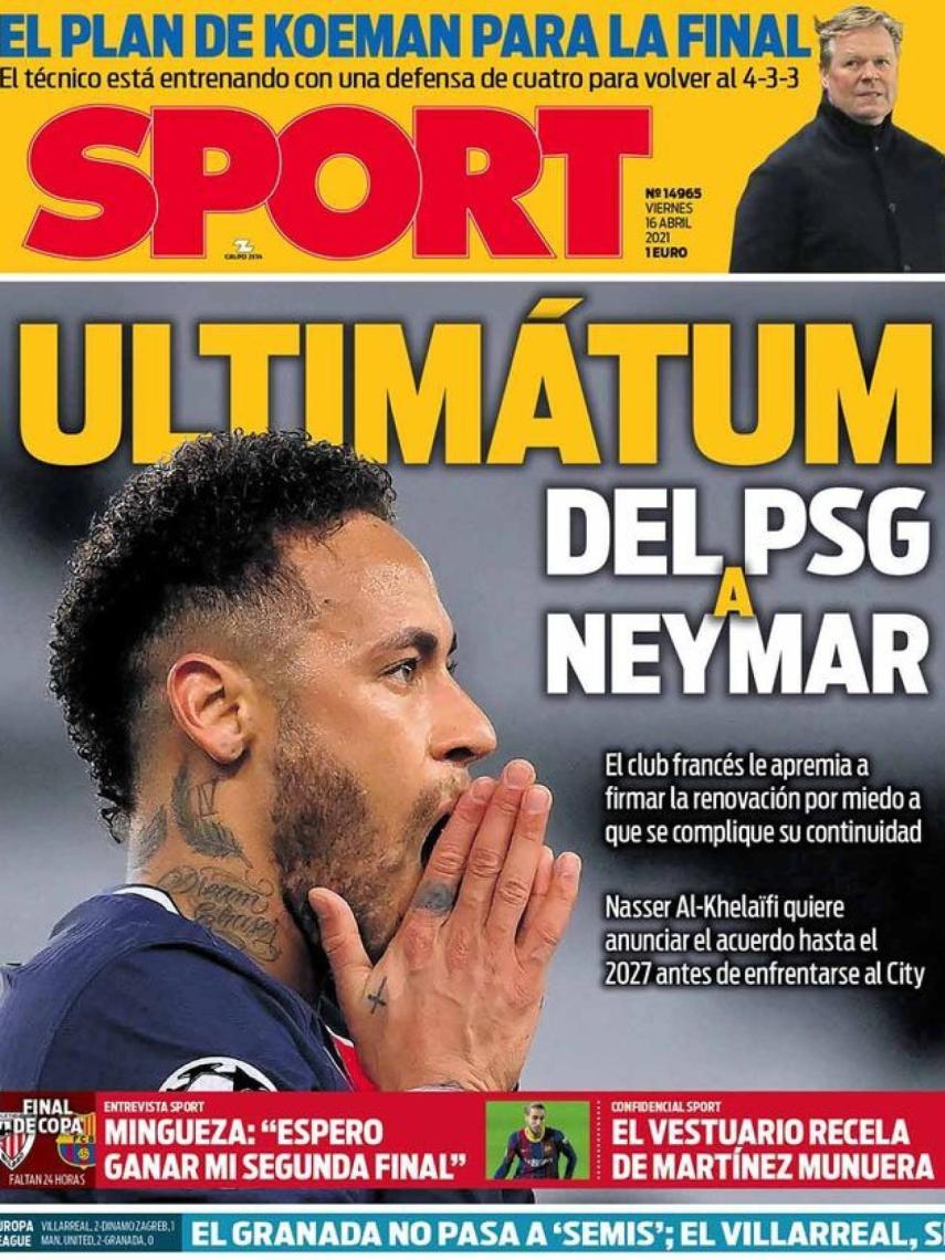 Portada SPORT