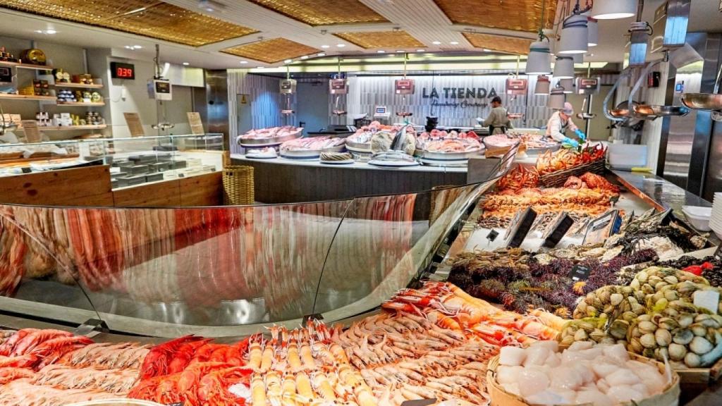 La Tienda de Juan Montalvo de Pescaderías Coruñesas.