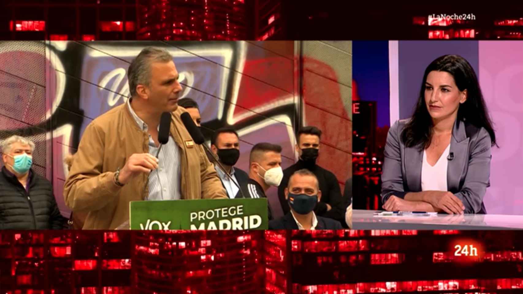 Diego Losada desmonta en directo una mentira de Rocío Monasterio sobre RTVE
