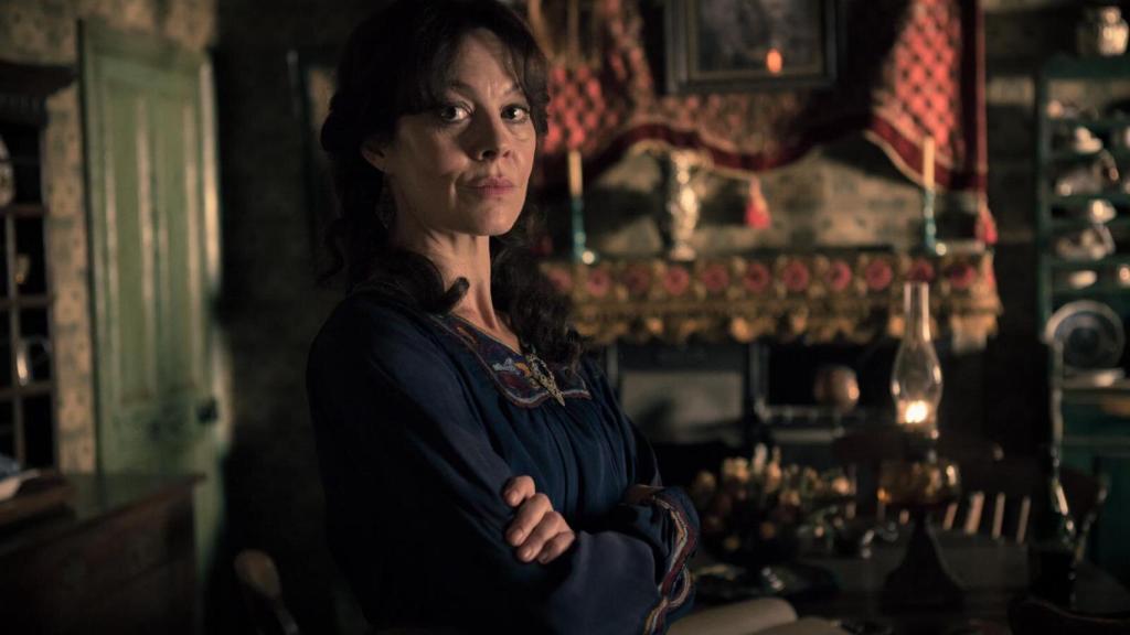 La actriz Helen McCrory en 'Peaky Blinders'.