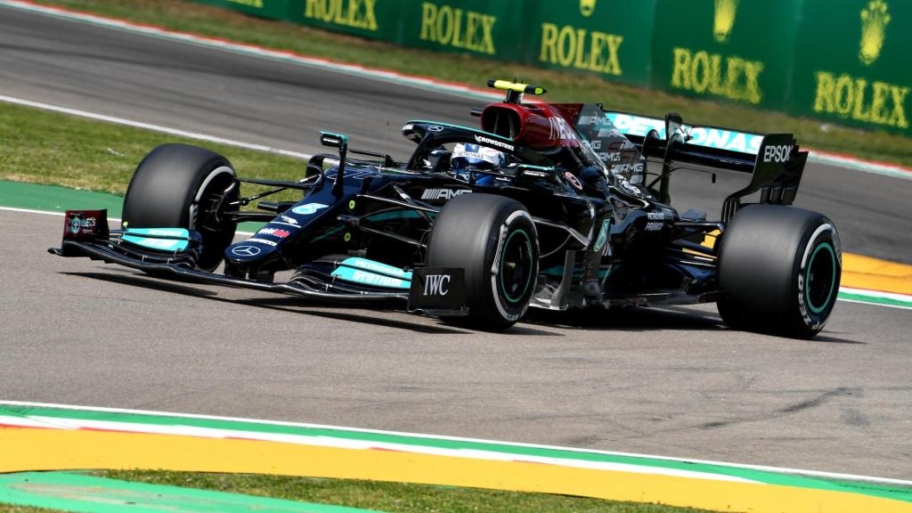 Valtteri Bottas en el circuito de Imola