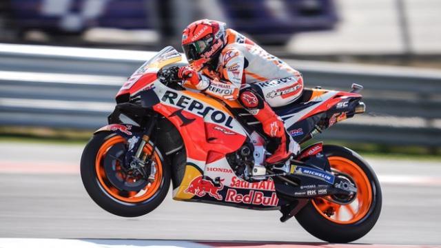 Marc Márquez, en los Libres 1 del GP de Portugal