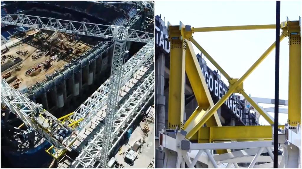 Obras del Santiago Bernabéu