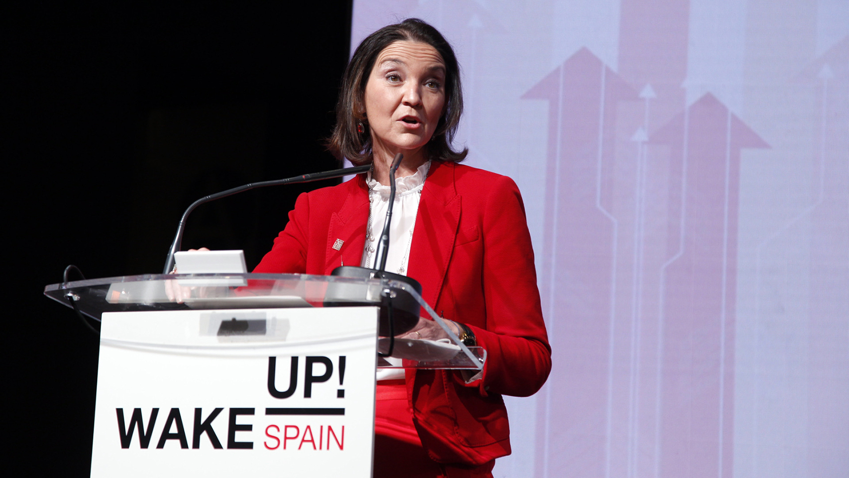 Reyes Maroto, ministra de Industria, Comercio y Turismo, en 'Wake Up, Spain!'.