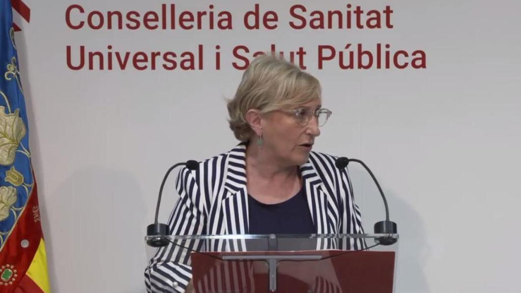 La consellera de Sanidad de la Comunidad Valenciana, Ana Barceló.