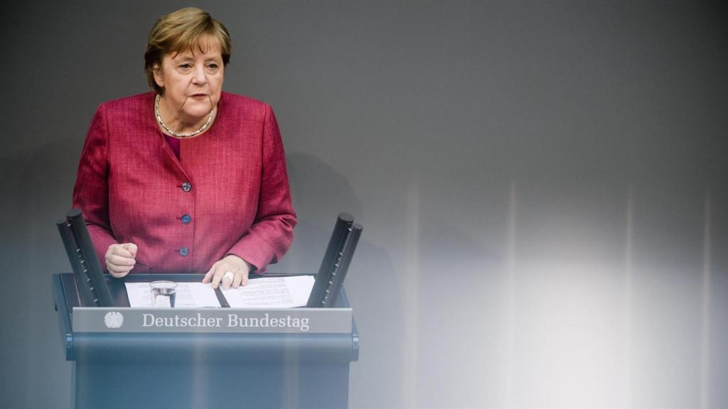 Angela Merkel, la canciller alemana.