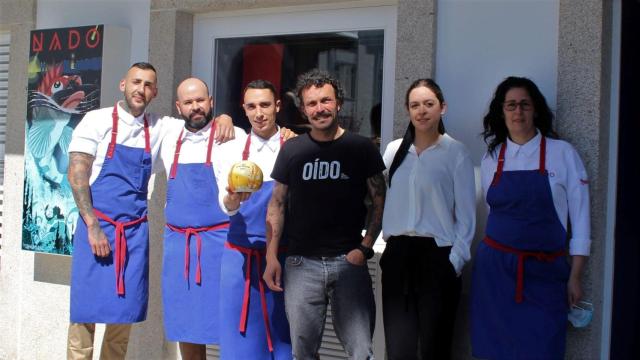 Iván Domínguez y el equipo de NaDo.