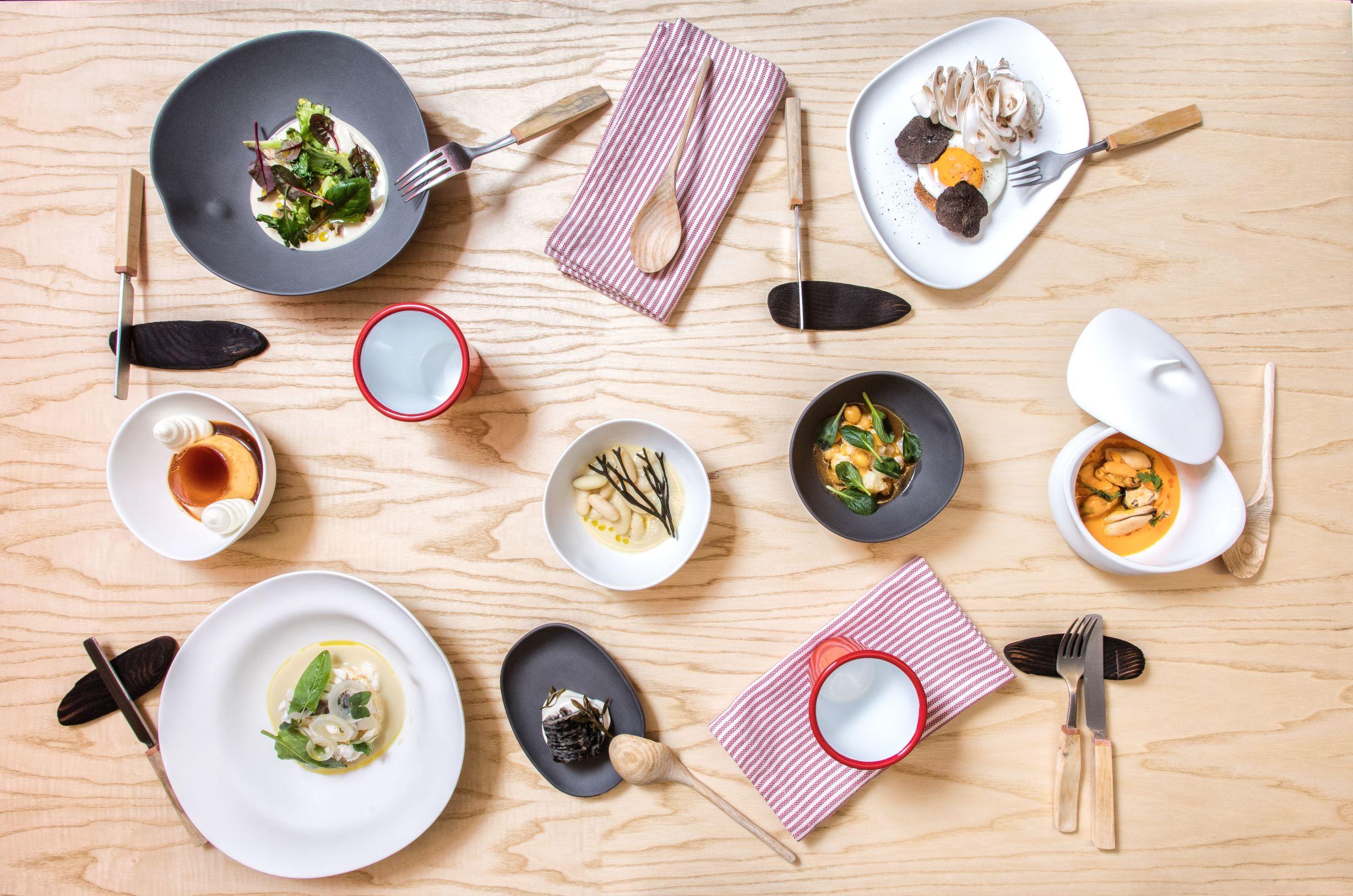 Platos del restaurante NaDo de A Coruña