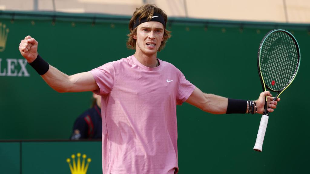 Rublev celebra su triunfo