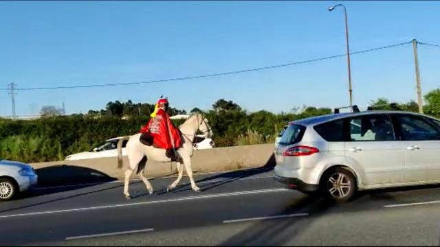 El jinete por Alfonso Molina en A Coruña.