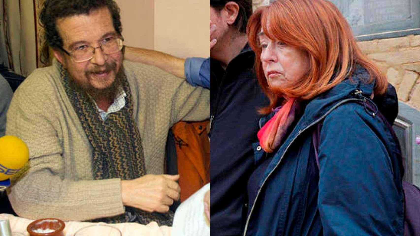 Los padres de Pablo Iglesias, Francisco Javier y María Luisa.