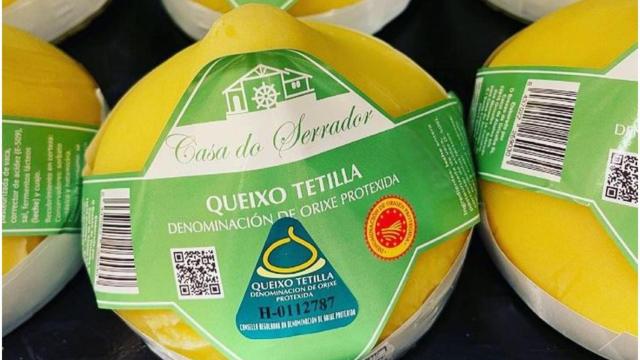 Queso de tetilla que Rhodes encontró en el supermercado.