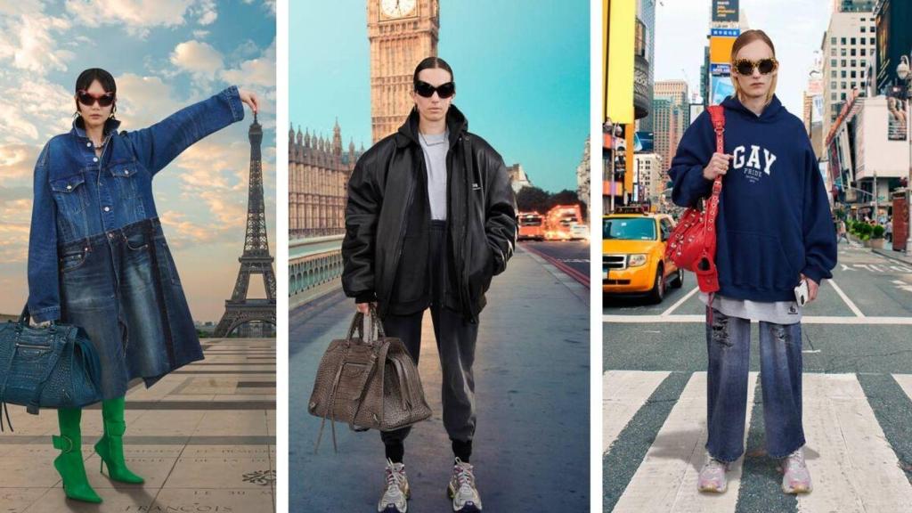 La nueva colección de Balenciaga busca trasladarte a las grandes ciudades con sus propuestas.