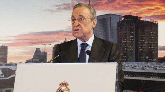 Florentino Pérez, el primer presidente de la Superliga Europea.