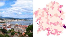 Covid: Los municipios más afectados de Galicia en contagios e incidencia
