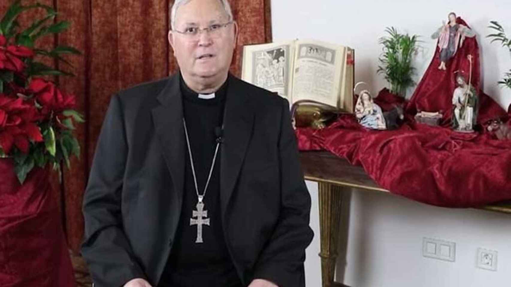 El obispo de Cartagena José Manuel Lorca Planes.