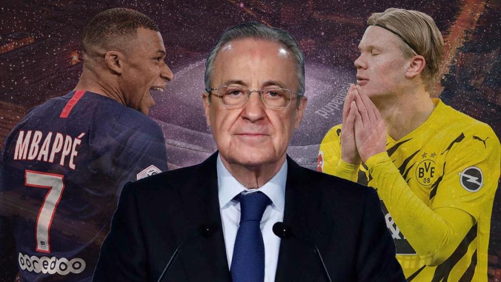 Florentino Pérez, Mbappé y Haaland