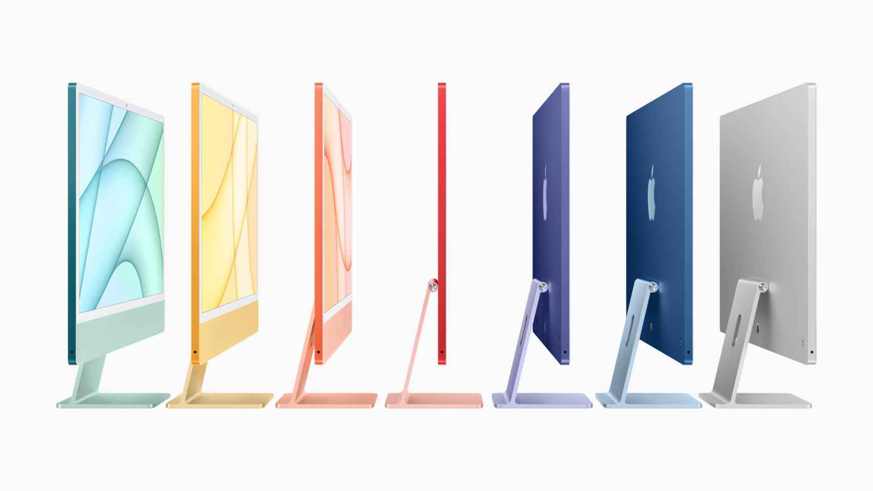 El nuevo iMac está disponible en toda una gama de colores