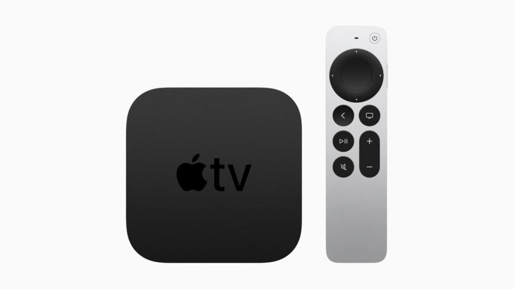 Nuevo Apple TV con su nuevo mando