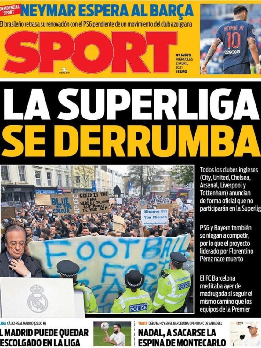 Portada SPORT