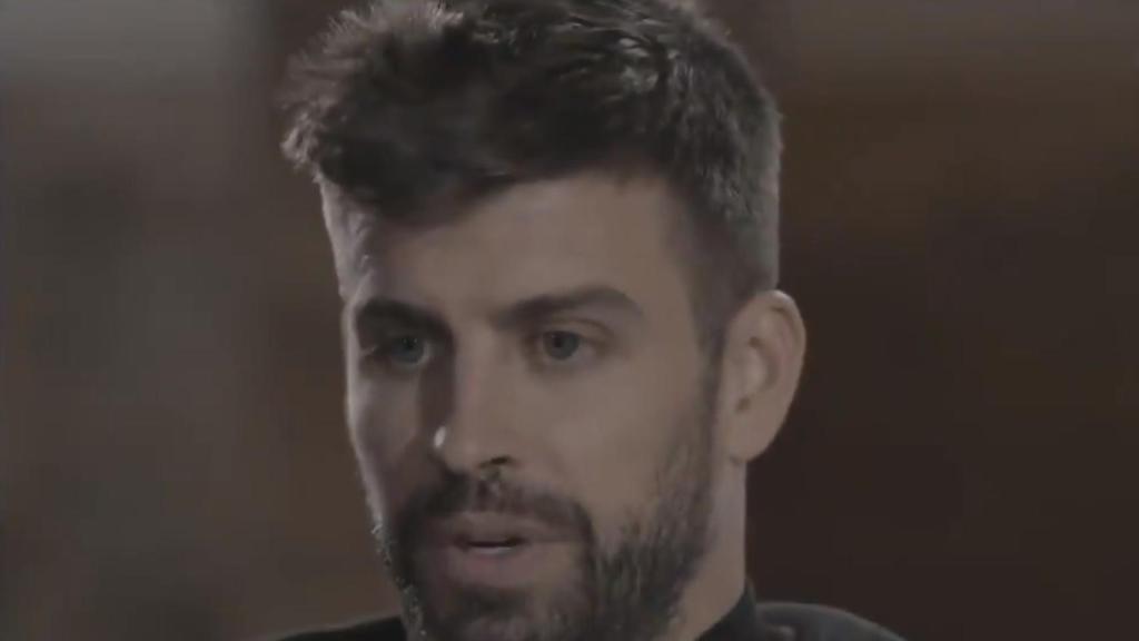 Gerard Piqué, en la entrevista con Jorge Valdano