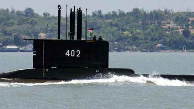 Un submarino KRI Nanggala-402, similar al desaparecido en Indonesia.