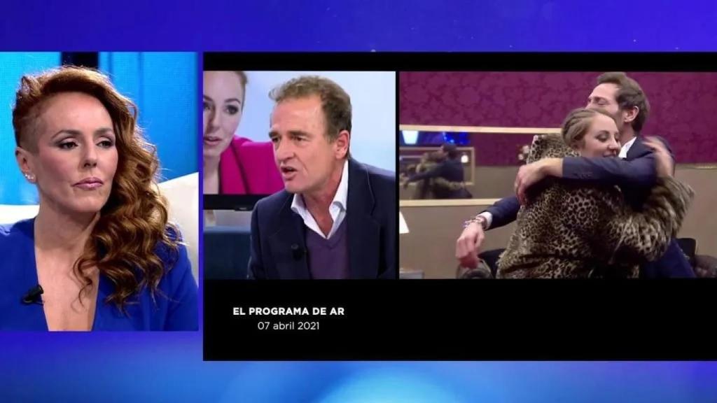 Imagen de la entrevista de Rocío Carrasco en Telecinco