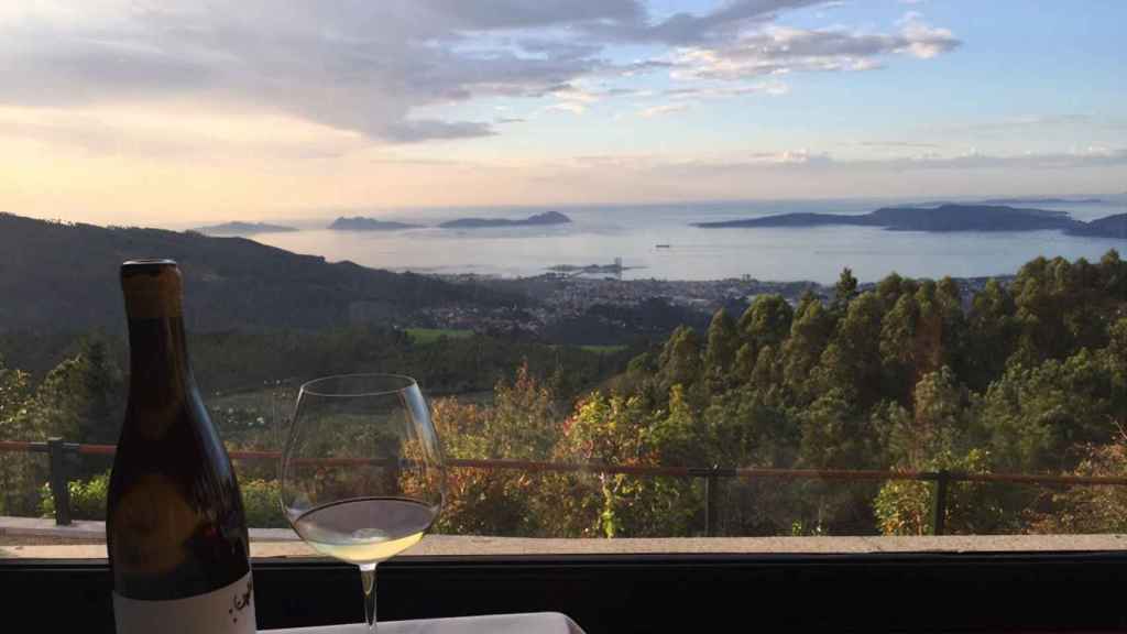 Vistas desde el restaurante Mirador do Cepudo.