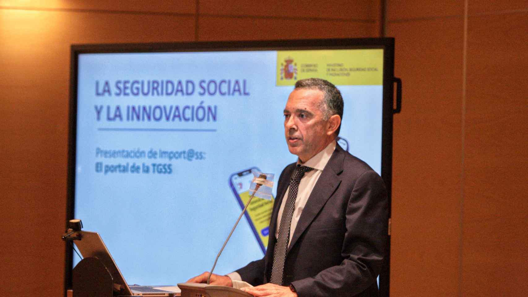 Andrés Harto, director general de la Tesorería General de la Seguridad Social