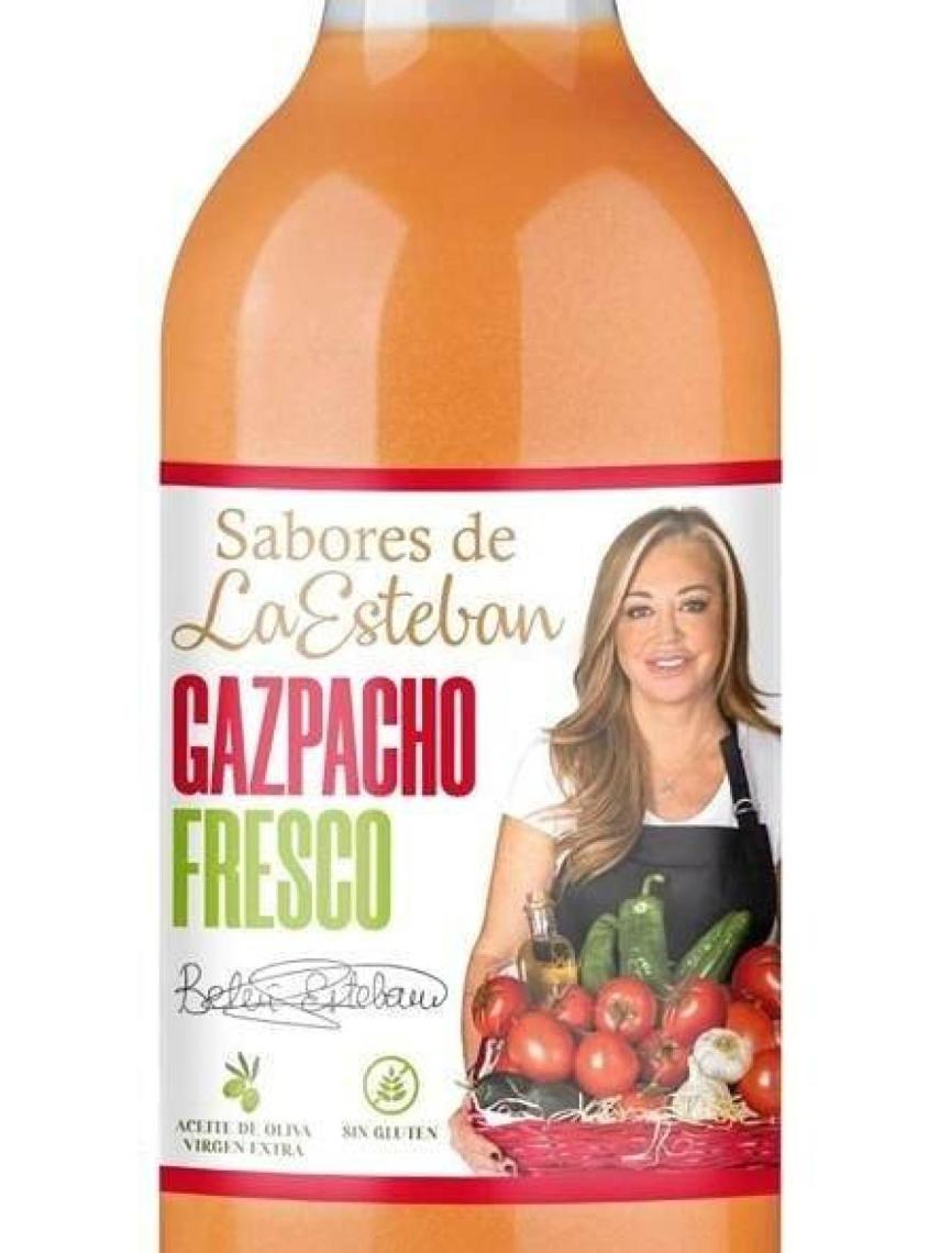 Imagen del gazpacho de la colaboradora.