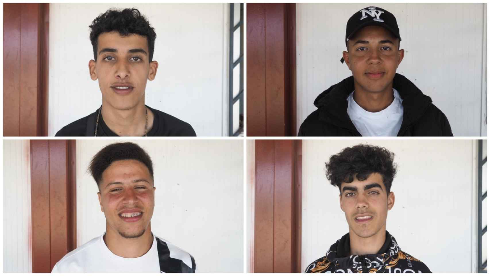 Otros cuatro de los 140 extutelados marroquíes que trabajan en la campaña de recogida de la fresa.