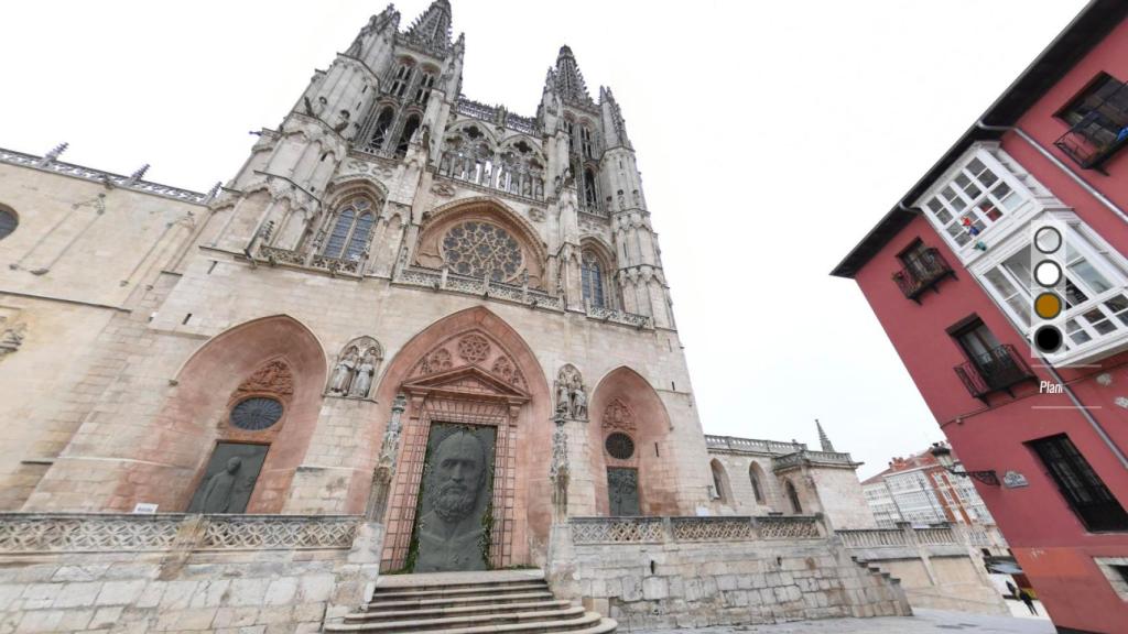 Representación virtual de cómo quedarían las puertas de Antonio López en la catedral.