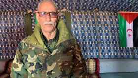 El líder el Frente Polisario, Brahim Ghali, en una foto de archivo.