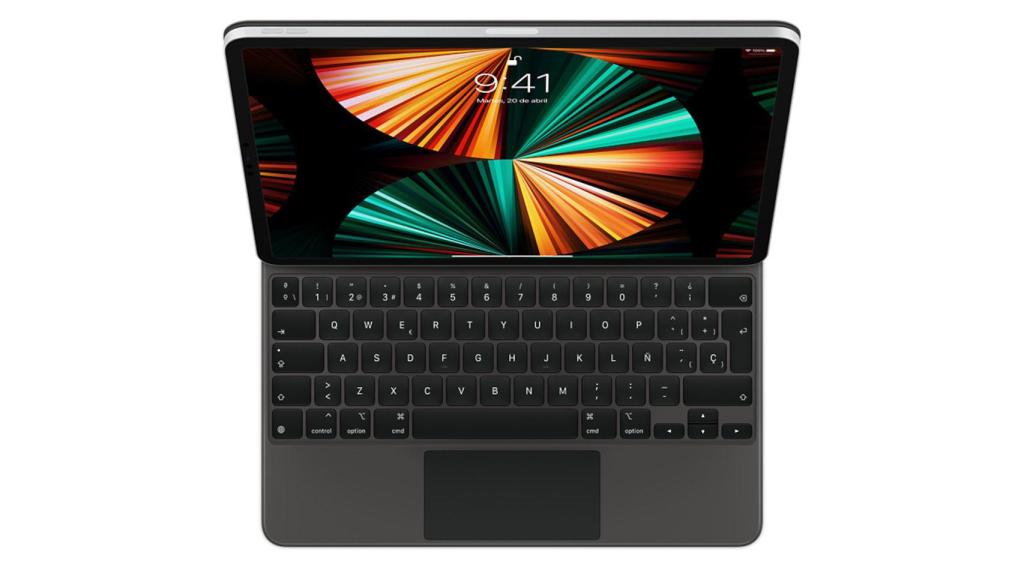 El último iPad Pro con el Magic Keyboard