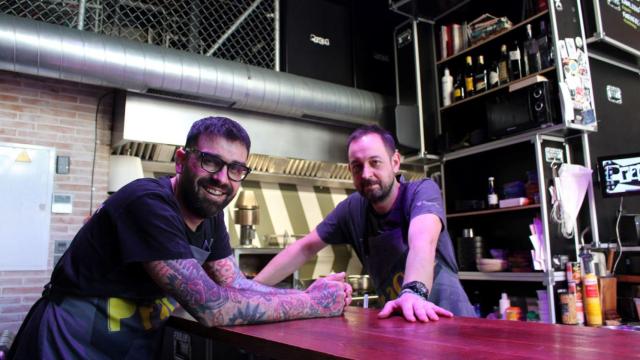 Moncho Bargo y Javi Freijeiro, del Pracer Zalaeta.