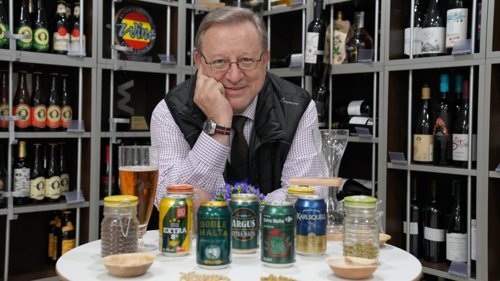 Las cinco cervezas probadas por Carlos Gómez, analista sensorial y profesor de la Escuela Española de Cata.