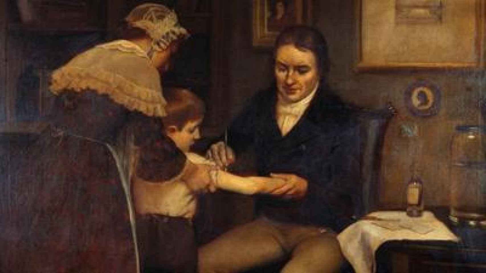 El médico inglés Edward Jenner.
