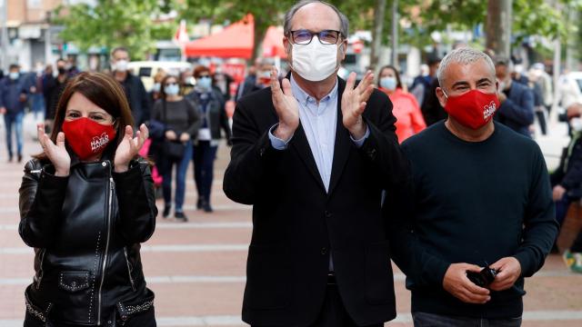 Adriana Lastra, Ángel Gabilondo y Jorge Javier Vázquez.