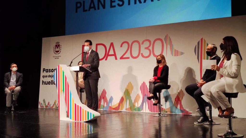 Presentación del Plan Estratégico de la Ciudad, la pasada semana.